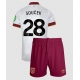 West Ham United Tomas Soucek #28 Replike Rezervni Dres za djecu 2024-25 Kratak Rukav (+ Kratke hlače)